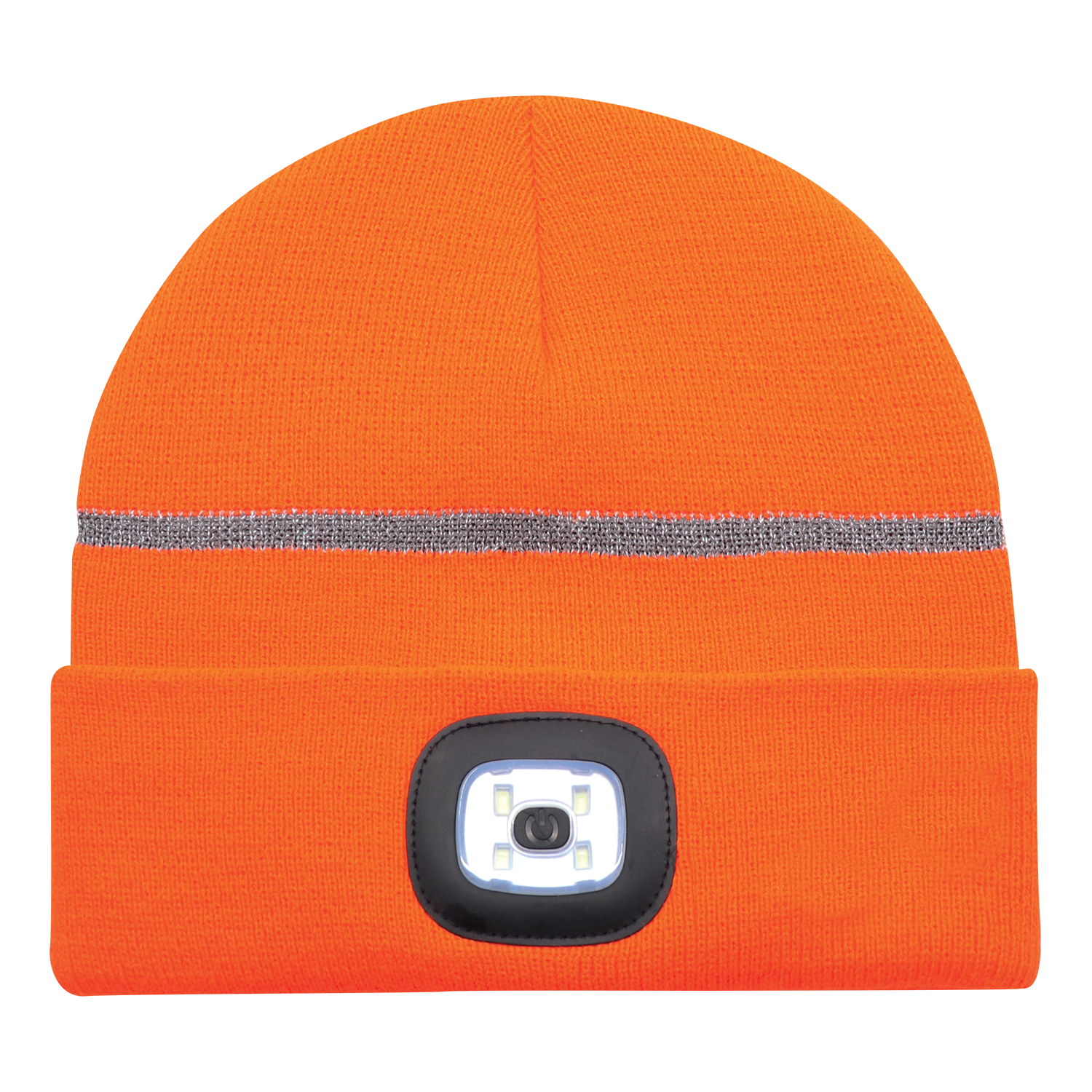 Fluorescent Orange/Reflective Grey